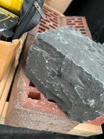 Basalt Kasseien Platines Kinderkopjes natuursteen bestrating, Tuin en Terras, Nieuw, Kei, Basalt, Antraciet