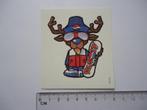 sticker Rudolf rules pepsi cola skate board snowboard skatin, Overige typen, Zo goed als nieuw, Verzenden