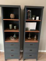 2 teak houten kasten 54x47x190cm, Ophalen, Zo goed als nieuw, 25 tot 50 cm, 200 cm of meer