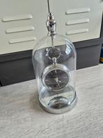 Klok in glazen stolp, Ophalen of Verzenden, Zo goed als nieuw, Analoog