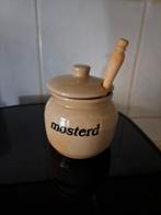 Mosterdpot met Lepel, Huis en Inrichting, Ophalen of Verzenden, Zo goed als nieuw