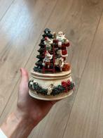 Kerstdecoratie Muziekdoosje / Speeldoosje / Speelgoed, Kunststof, Gebruikt, Wit, Ophalen of Verzenden