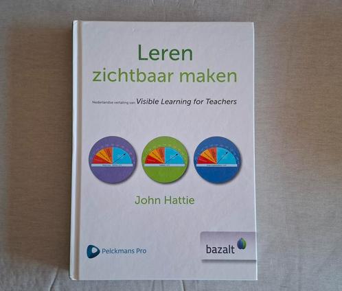 John Hattie - Leren zichtbaar maken, Boeken, Schoolboeken, Zo goed als nieuw, Nederlands, Overige niveaus, Ophalen of Verzenden