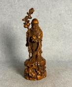 Shou Lao China Buxux Hout, Antiek en Kunst, Ophalen of Verzenden