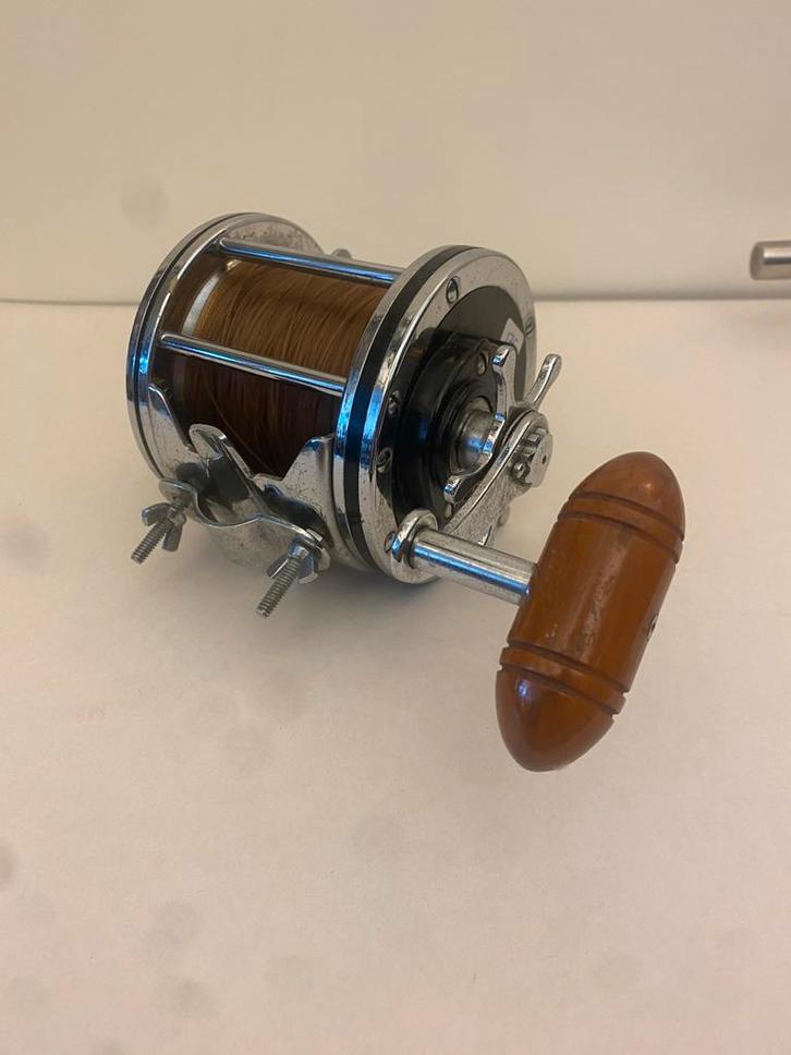 Vintage Penn Senator 114H 6/0 Reel - Zeer Goed!, Watersport en Boten, Hengelsport | Karpervissen, Zo goed als nieuw, Molen, Ophalen of Verzenden