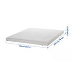 Ikea ÅFJÄLL foam matras 140x200, Huis en Inrichting, Slaapkamer | Matrassen en Bedbodems, Ophalen, Tweepersoons, 140 cm, Zo goed als nieuw