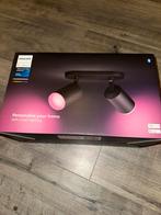 Philips Hue Fugato Opbouwspot White and Color -Zwart 2-spots, Ophalen, Nieuw