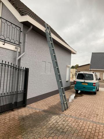 Glazenwassers schildersladder Ladder dirks wienese 3x12 2x12 beschikbaar voor biedingen