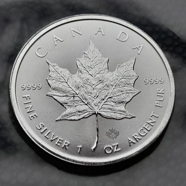 2025 Canada 1 oz zilveren Maple Leaf, Postzegels en Munten, Munten | Amerika, Losse munt, Noord-Amerika, Zilver, Ophalen of Verzenden