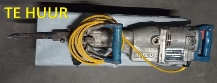 Breekhamer / Sloophamer (Kango) – TE HUUR, Doe-het-zelf en Verbouw, Gereedschap | Boormachines, Gebruikt, Boor- en/of Breekhamer