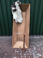 Grote Oude houten bak stoer sober brocante landelijk trog, Antiek en Kunst, Ophalen