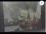 Rotterdam maashaven (geschilderd), Ophalen
