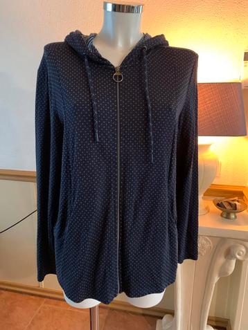 Blauwe Cecil vest met rits - Maat M beschikbaar voor biedingen