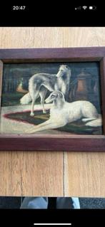 Schilderijtje afmeting 44,5cm x 36 cm, Antiek en Kunst, Ophalen of Verzenden