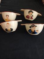 4 Normandische kommen, Ophalen of Verzenden