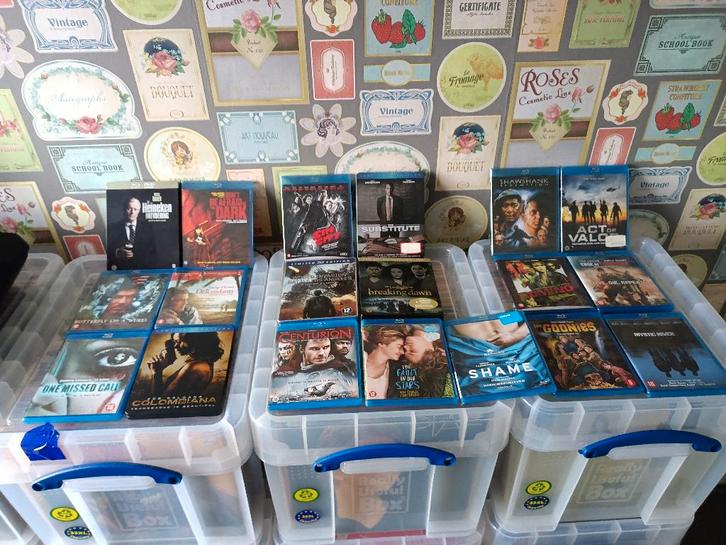 19 Blu-Rays waar 5 nog nieuw ingeseald, Cd's en Dvd's, Blu-ray, Gebruikt, Actie, Ophalen of Verzenden