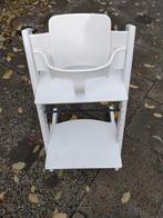 Stokke trip trap kinderstoel nieuw model wit met babyset, Ophalen of Verzenden, Gebruikt, Meegroeistoel