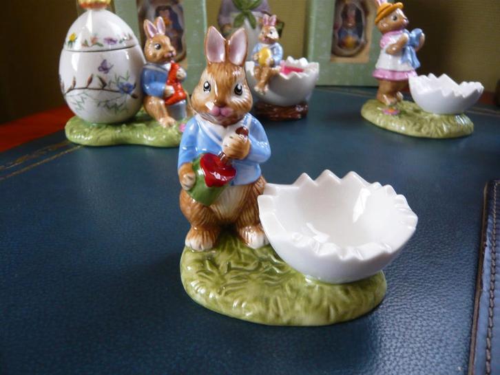 Villeroy & Boch Bunny Tales eierdopje Max nieuw 9,5 cm, Verzamelen, Porselein, Kristal en Bestek, Nieuw, Beeldje(s), Porselein