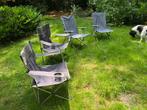 4 campingstoelen, Ophalen, Gebruikt, Campingstoel