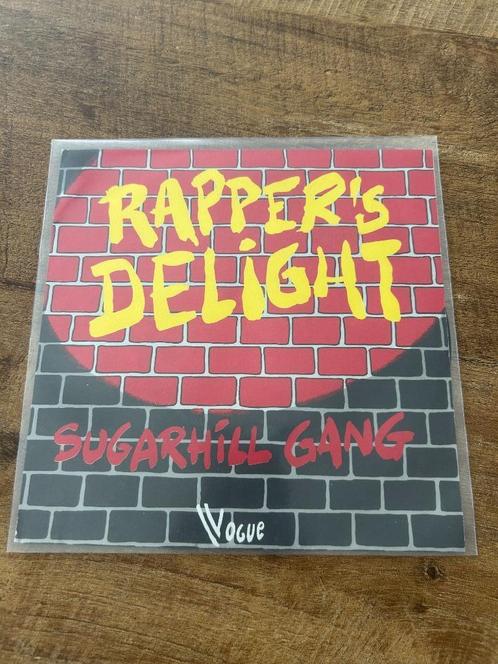Sugarhill Gang-Rappers Delight,zie ook andere advertenties., Cd's en Dvd's, Vinyl Singles, Zo goed als nieuw, Single, Pop, 7 inch