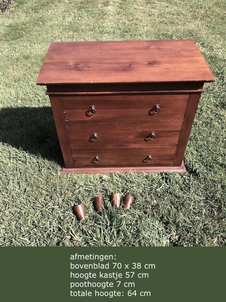 Super schattig ladekastje, Huis en Inrichting, Kasten | Ladekasten, Zo goed als nieuw, Minder dan 100 cm, Minder dan 50 cm, 25 tot 50 cm