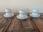 Zes kopjes en schoteltjes voor Schildpaddensoep, P. Regout, Antiek en Kunst, Curiosa en Brocante, Ophalen of Verzenden