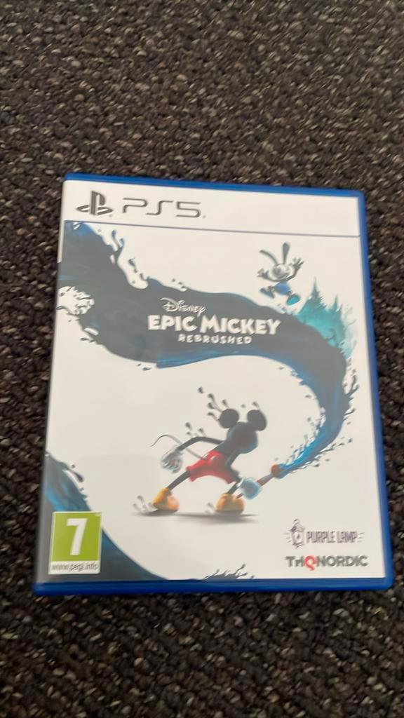 Epic Mickey: Rebrushed ps5, Spelcomputers en Games, Games | Sony PlayStation 5, Zo goed als nieuw, Ophalen of Verzenden