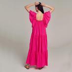 * Devotion 36 * NIEUW maxi dress, lange jurk, musthave!, Ophalen of Verzenden, Roze, Maat 36 (S), Onder de knie