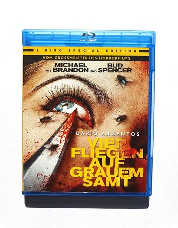 Four Flies on Grey Velvet 1971 - Dario Argentos (2 disc) beschikbaar voor biedingen