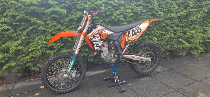 Crossmotor KTM 250 4 takt 2009, Fietsen en Brommers, Brommers | Crossbrommers, Overige merken, Ophalen of Verzenden