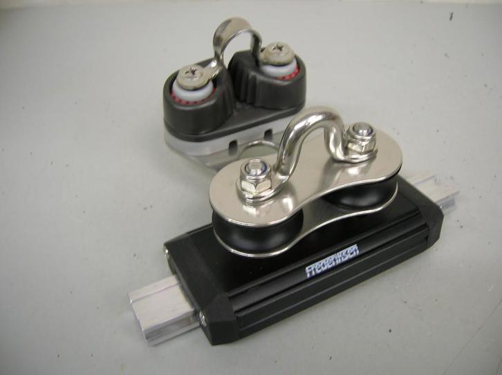 Frederiksen / Ronstan genua slede, traveller car, 19 mm, Watersport en Boten, Accessoires en Onderhoud, Nieuw, Lijn of Blok, Ophalen of Verzenden