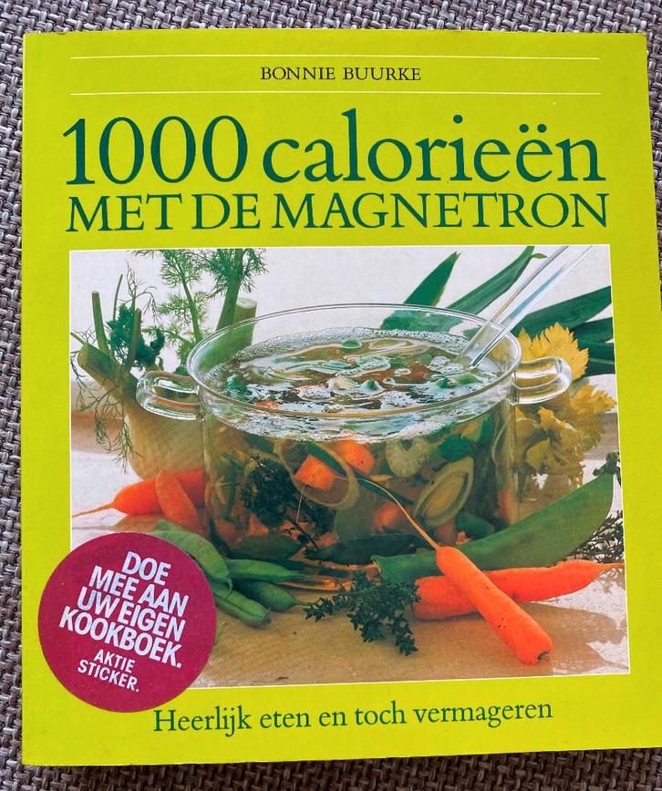 1000 Calorieén met de Magnetron € 3,50, Boeken, Kookboeken, Zo goed als nieuw, Voorgerechten en Soepen, Hoofdgerechten, Europa