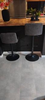 Barkrukken 4 stuks, Huis en Inrichting, Barkrukken, Ophalen, In hoogte verstelbaar, 60 tot 90 cm, Zo goed als nieuw