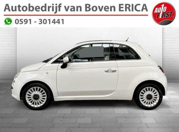 Fiat 500 1.2 Lounge Leder Airco Stoelverw. Pdc Panodak beschikbaar voor biedingen