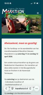 Gezocht: startbewijs marathon Zeeuws Vlaanderen, Eén persoon, April