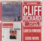Te koop cd cliff richard 2 lp;s op 1 cd love is forever, Cd's en Dvd's, Cd's | Pop, 1960 tot 1980, Ophalen of Verzenden
