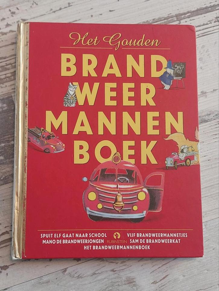 Het Gouden Brandweermannenboek, Boeken, Kinderboeken | Jeugd | onder 10 jaar, Gelezen, Fictie algemeen, Ophalen of Verzenden