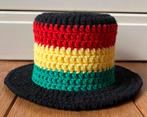 Toiletrolhoedje reggae zwart rood geel groen rasta, Ophalen of Verzenden, Nieuw