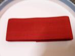 elastiek rood breedte 4,5 cm , lengte 42 cm , nieuw, Hobby en Vrije tijd, Naaien en Fournituren, Ophalen of Verzenden, Nieuw, Lint, Band of Elastiek