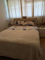 Ikea boxspring mjolvik, Ophalen, Zo goed als nieuw, Eenpersoons, 200 cm