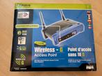 Linksys wireless access point, router & USB verloopset., Computers en Software, Accesspoints, Ophalen, Gebruikt, Linksys