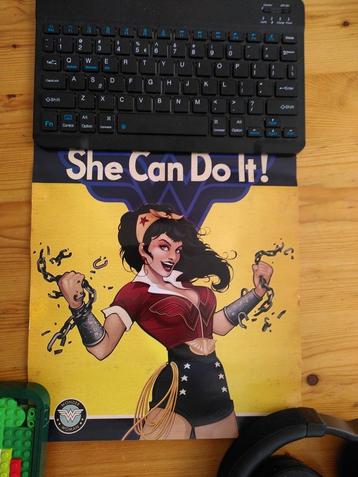 Wonder Woman poster 24x26.5 beschikbaar voor biedingen