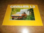 brochure Vauxhall Cavalier L2, Nieuw, Overige merken, Ophalen of Verzenden