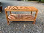 Leuk houten tafeltje, Ophalen, Gebruikt, 50 tot 100 cm, Tafelblad
