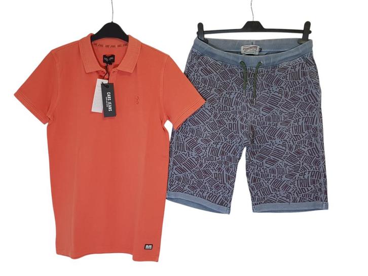 Prachtig oranjerood CARS JEANS poloshirt maat 16/176. NIEUW!, Kinderen en Baby's, Kinderkleding | Maat 176, Nieuw, Jongen, Shirt of Longsleeve