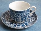 Vintage kop en schotel  Chinees aardewerk blauw wit, Ophalen of Verzenden
