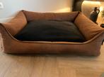 Orthopedische hondenmand roestbruin binnemaat ca 58x70, Dieren en Toebehoren, Ophalen, Leer