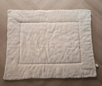 Boxkleed Jollein - tweezijdig (Beige) 75x95cm beschikbaar voor biedingen