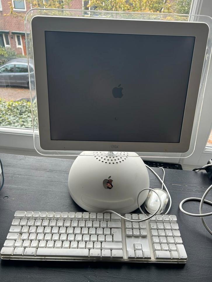 Vintage - Apple iMac G4 (bolletje) - Icoon!, Computers en Software, Apple Desktops, Gebruikt, iMac, HDD, Minder dan 2 Ghz, Minder dan 4 GB