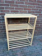 Mooi houten schoenenrek / schoenen opberg kastje, Huis en Inrichting, Ophalen, Zo goed als nieuw